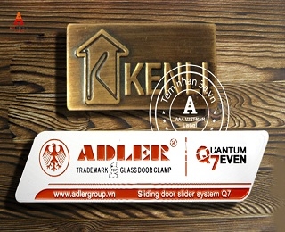 Sự thật về giá của tem nhôm xước và tem đồng- Tem nhãn 3a